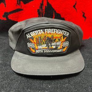 Alberta Firefighter 30th Anniversary Cap. Never Worn. Made in Canada.